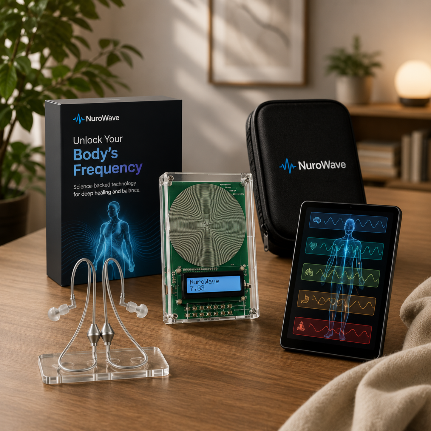 NuroWave Frequency Kit — frequency wellness system