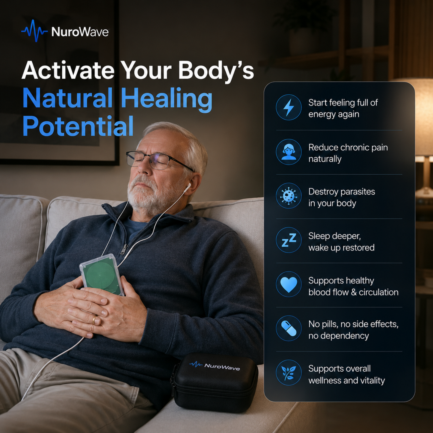 NuroWave Frequency Kit — frequency wellness system